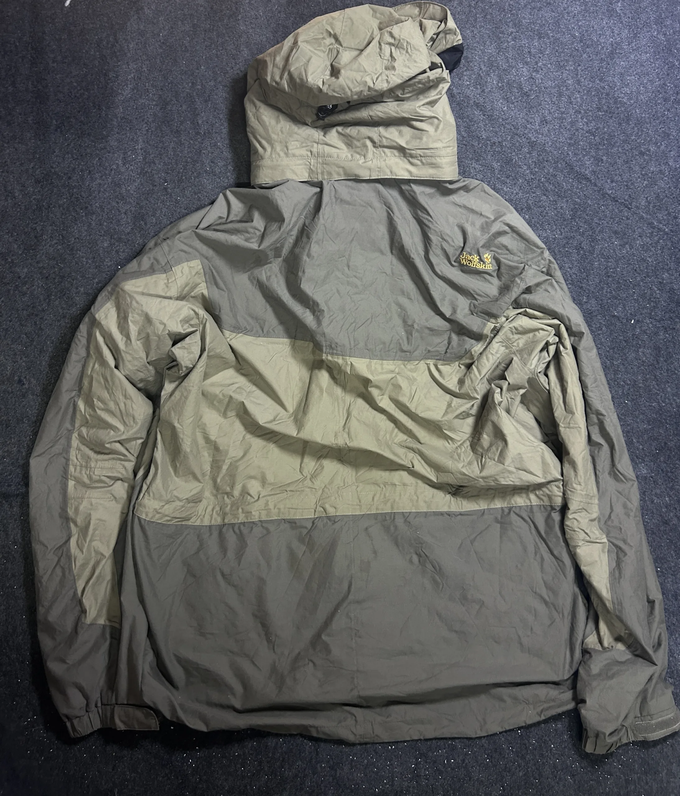 Jack Wolfskin Texapore Waterproof 3Xl Outdoor Hiking Jacket | Hooded Windproof Shell 2 thrift jackets india