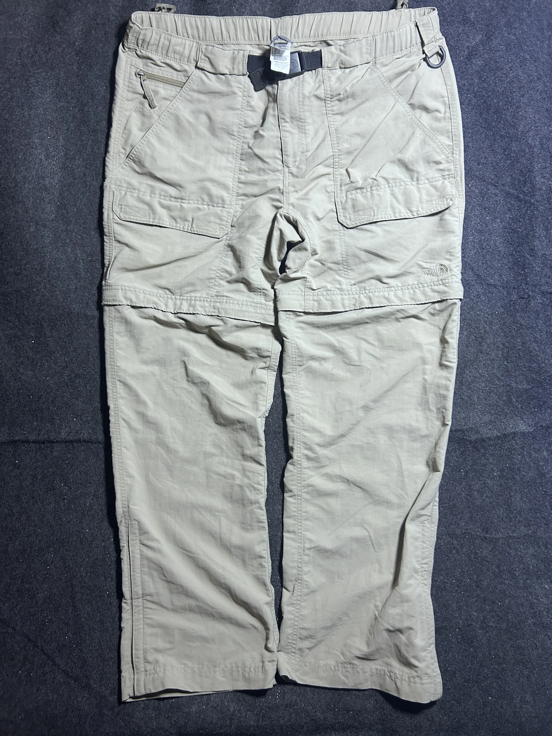 The North Face Convertible Cargo Pants | Khaki Outdoor Hiking | Size Xl 1 The North Face cargo pants