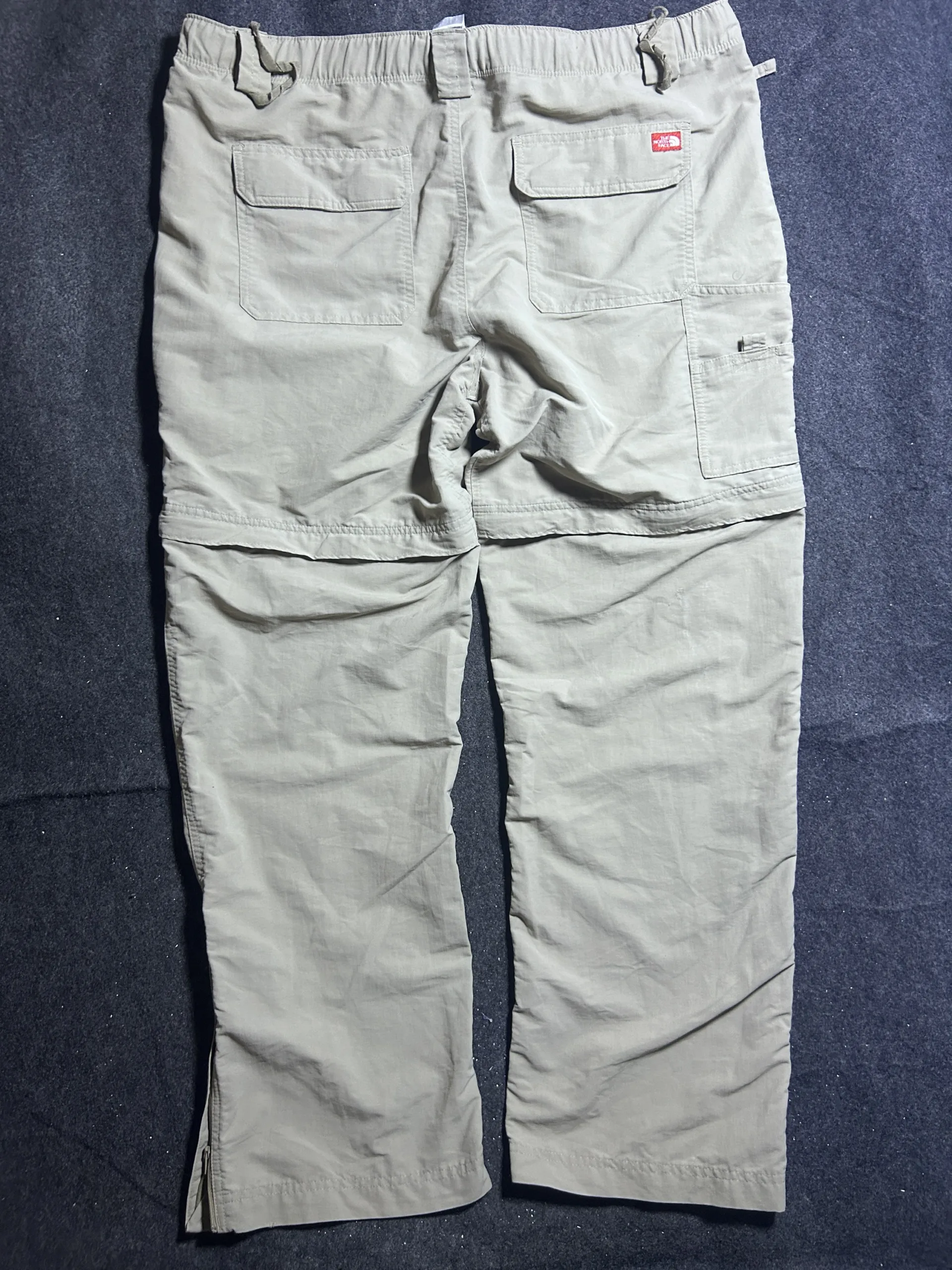 The North Face Convertible Cargo Pants | Khaki Outdoor Hiking | Size Xl 3 The North Face cargo pants