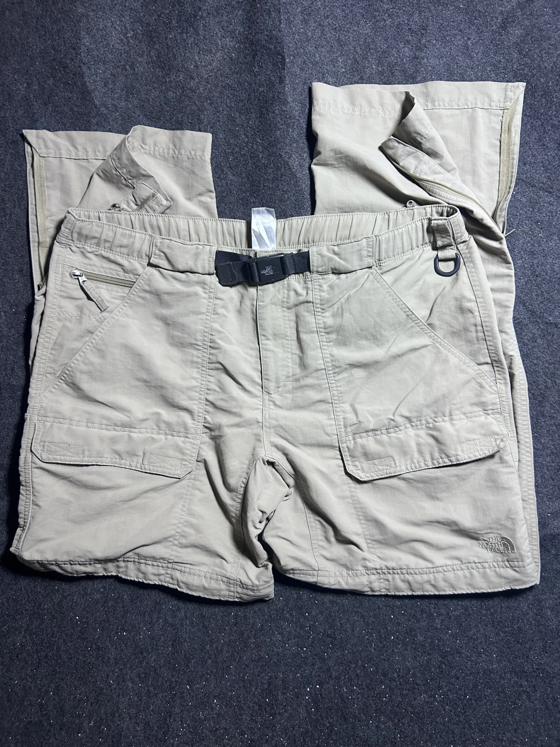 The North Face Convertible Cargo Pants | Khaki Outdoor Hiking | Size Xl 2 The North Face cargo pants