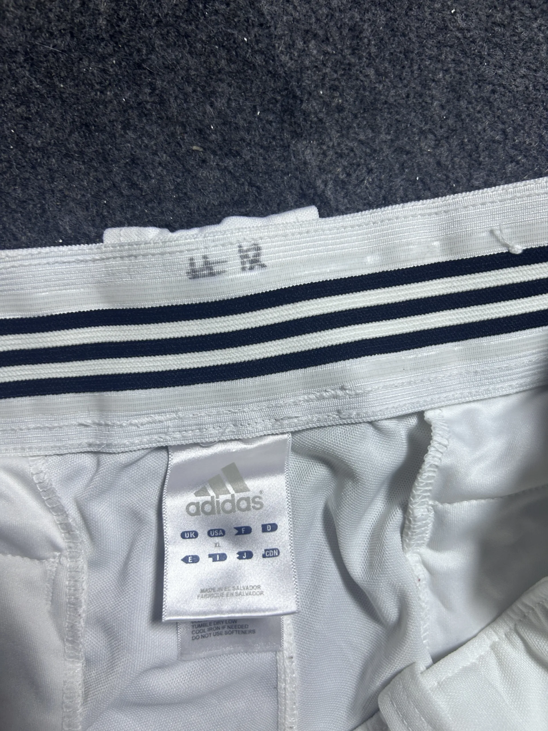 Adidas Climalite White Sports Pants – Men’s Polyester Athletic Trousers | Waist 36 4 online thrift store india