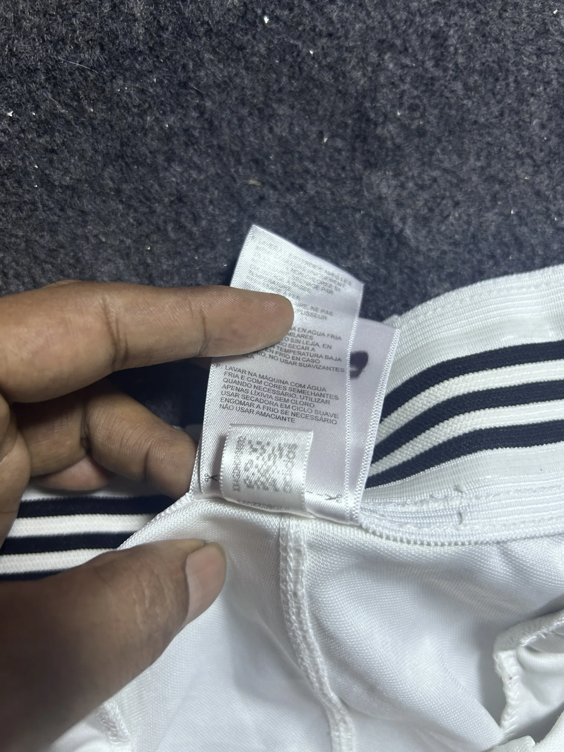 Adidas Climalite White Sports Pants – Men’s Polyester Athletic Trousers | Waist 36 5 online thrift store india