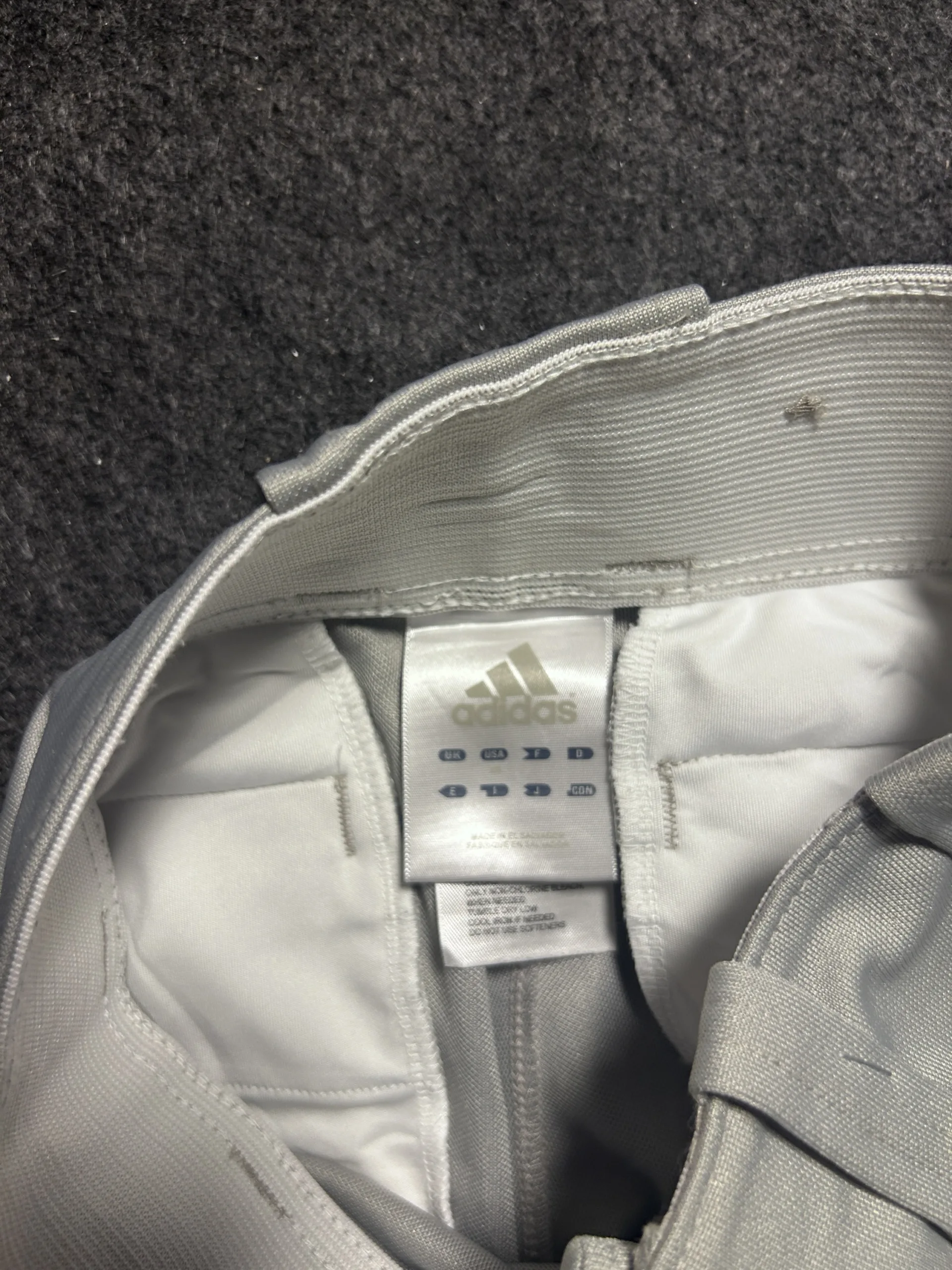 Adidas Performance Shorts Grey Polyester | Xs 3 Adidas shorts