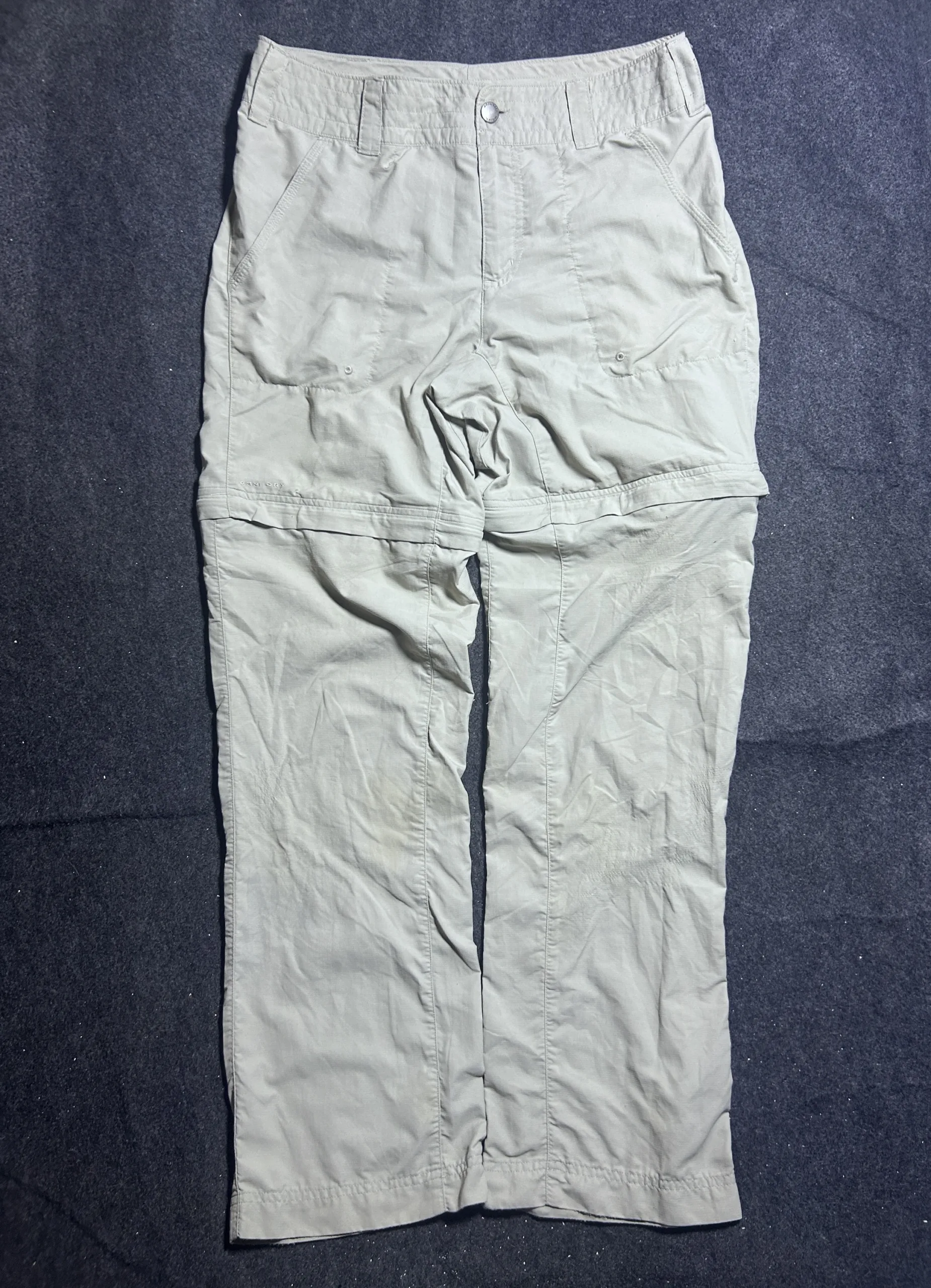 Columbia Omni Dry Women'S Convertible Cargo Pants Nylon Outdoor Hiking | M 1 Columbia cargo pants