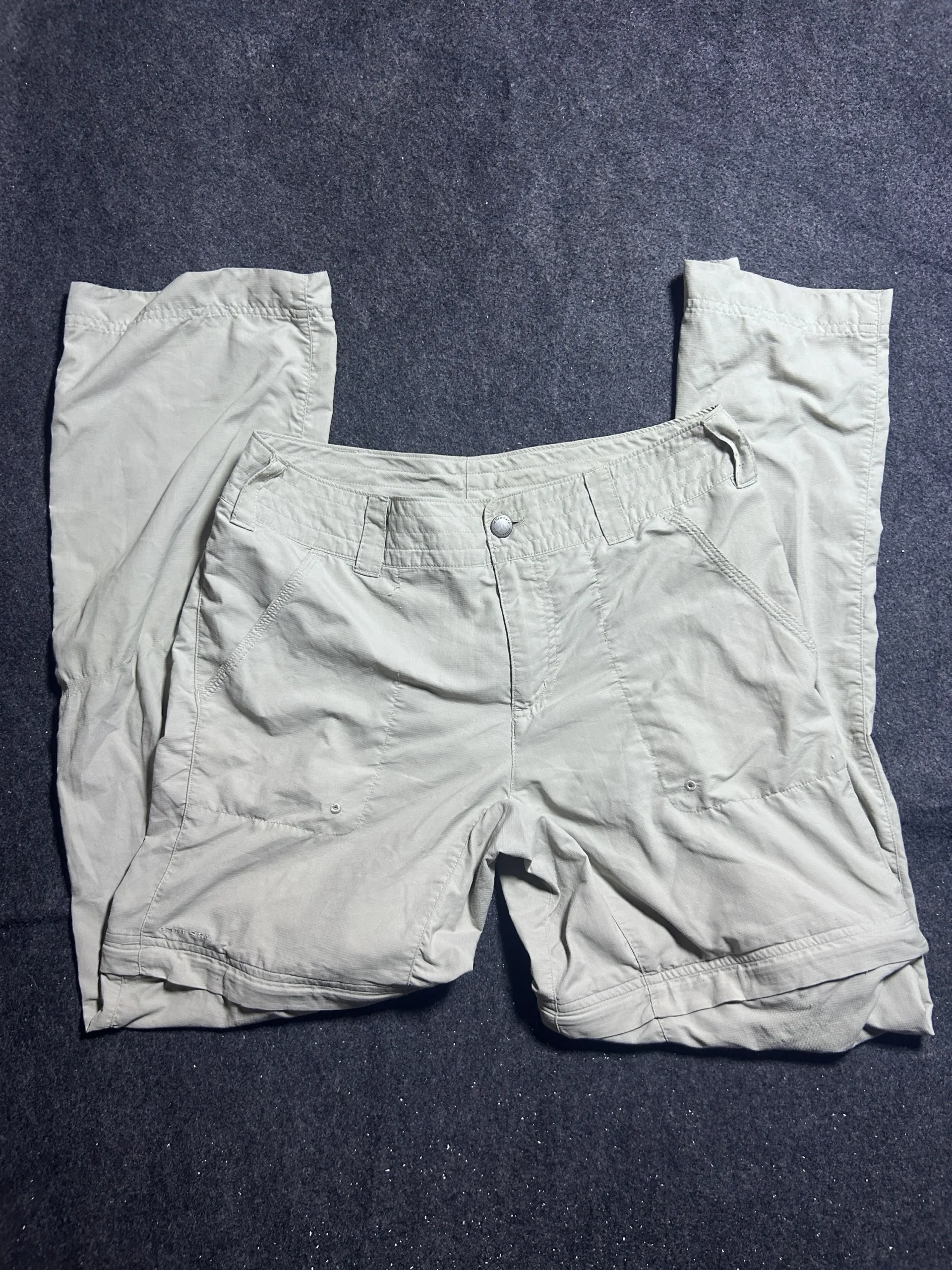 Columbia Omni Dry Women'S Convertible Cargo Pants Nylon Outdoor Hiking | M 2 Columbia cargo pants