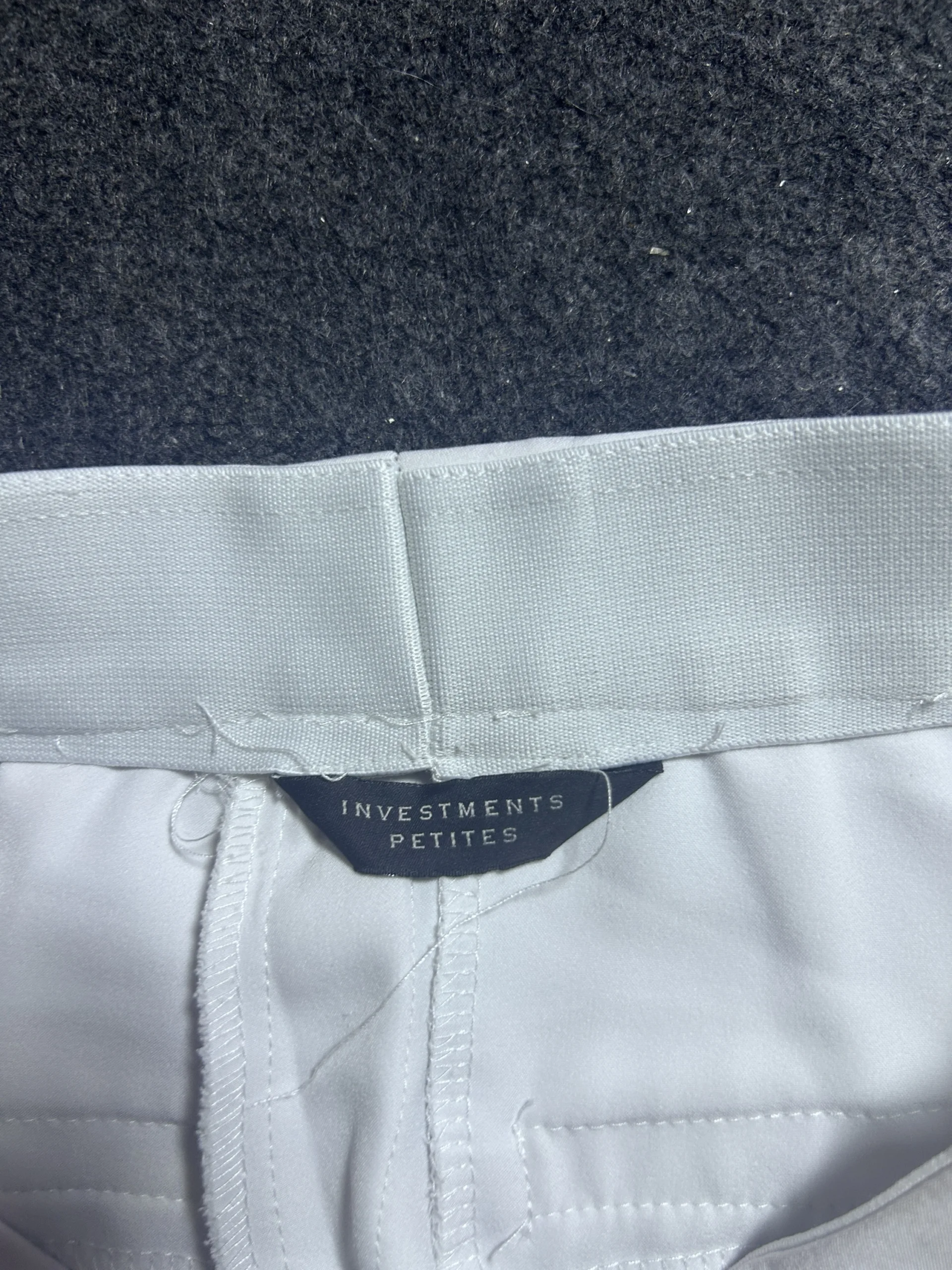 Investments Petites Women’s White Pants | M 3 thrift vests india