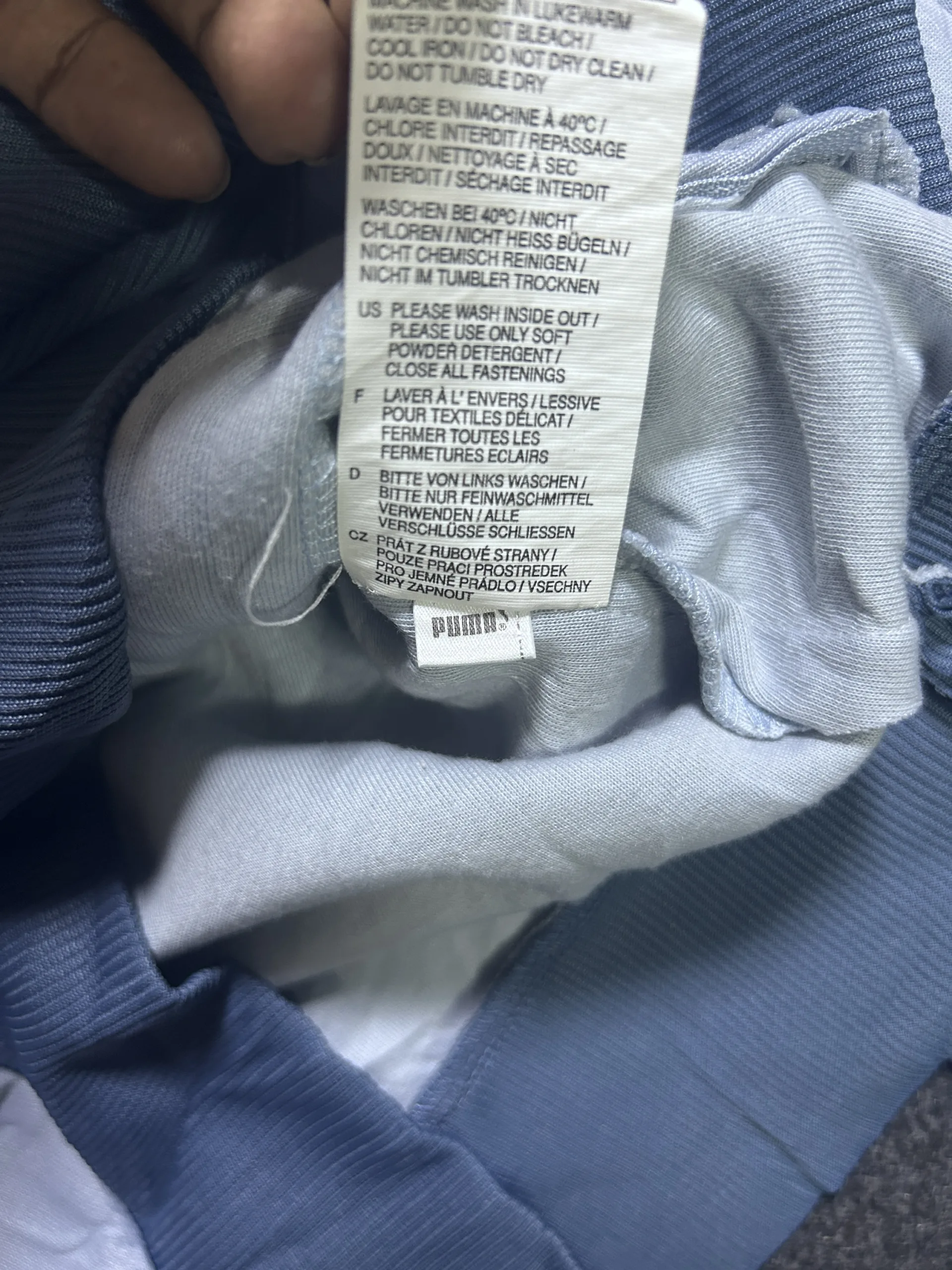 Puma Vintage Track Jacket Blue &Amp; White | L 5 Puma jackets