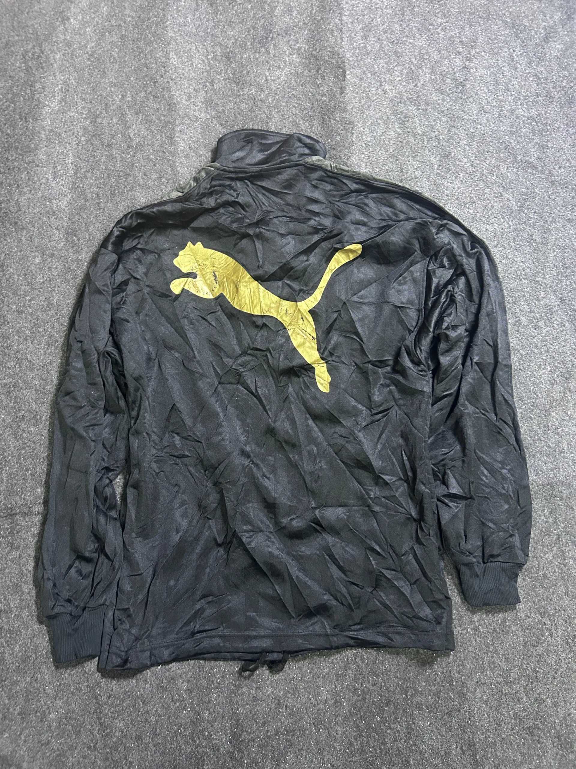 Puma Black Lightweight Track Jacket Black | S 3 Puma jackets