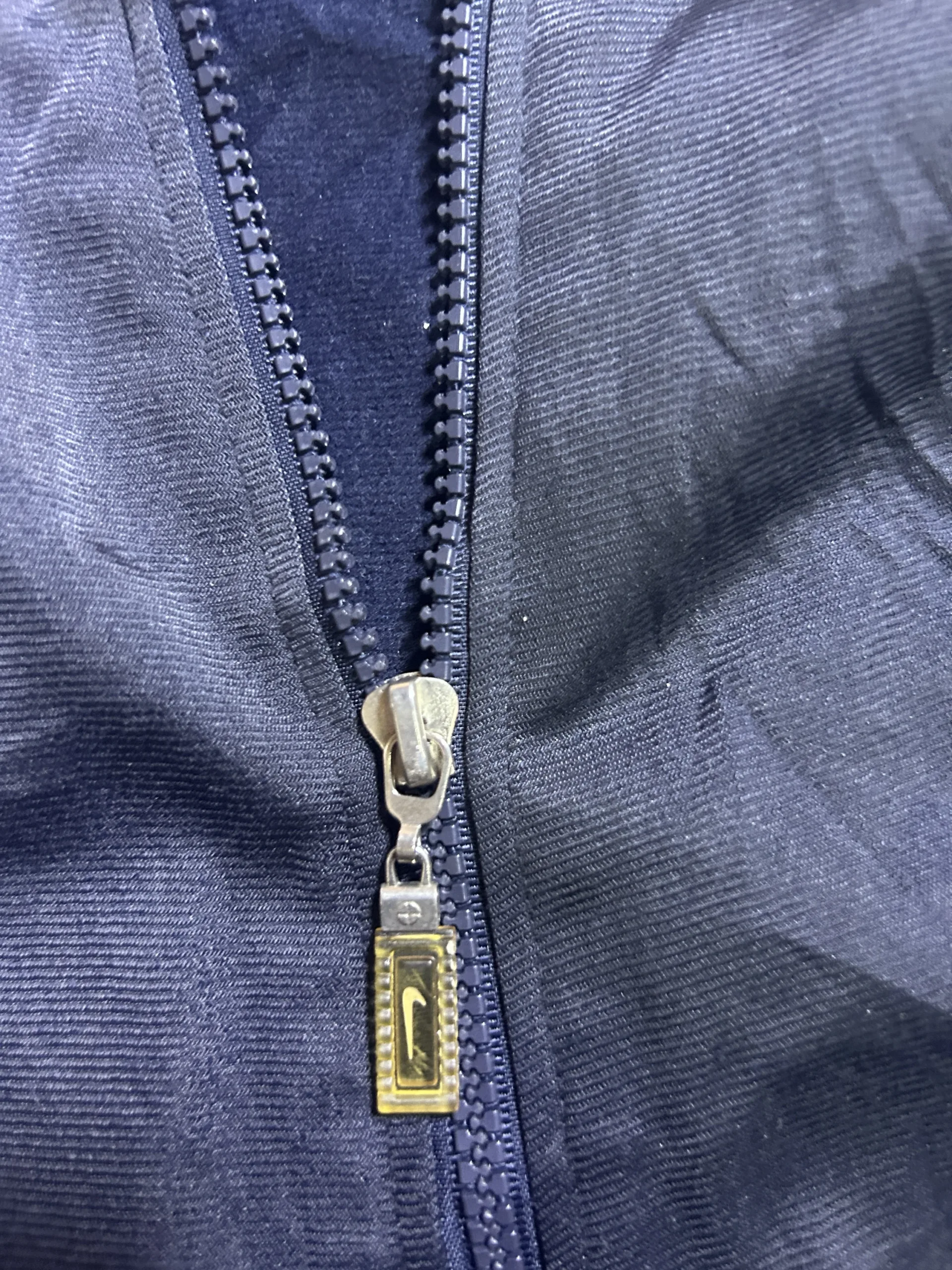 Nike Vintage Navy White Track Jacket | L 4 Nike jackets