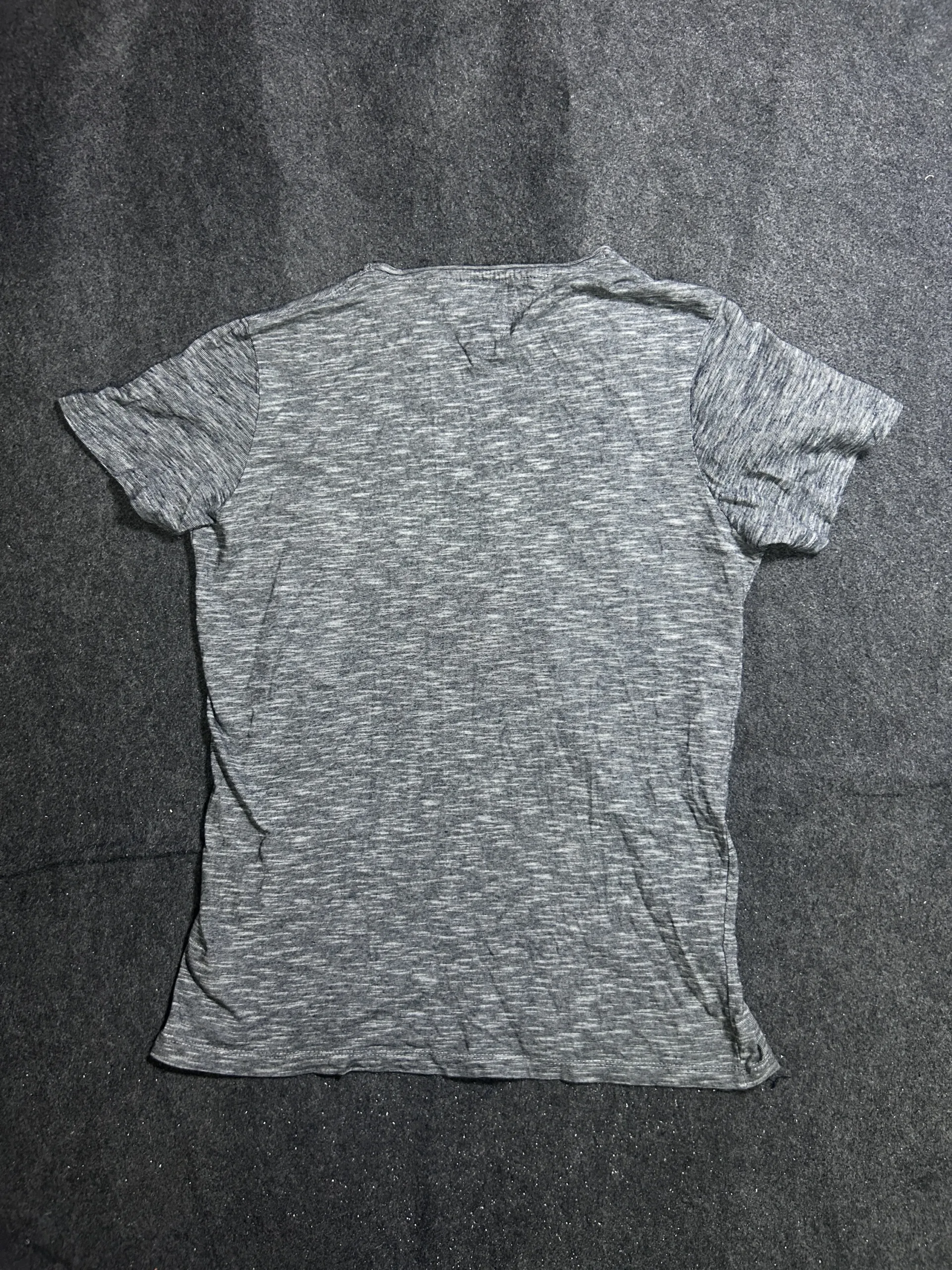 Tommy Hilfiger Denim Men’s Grey Marled Crew Neck T-Shirt | M