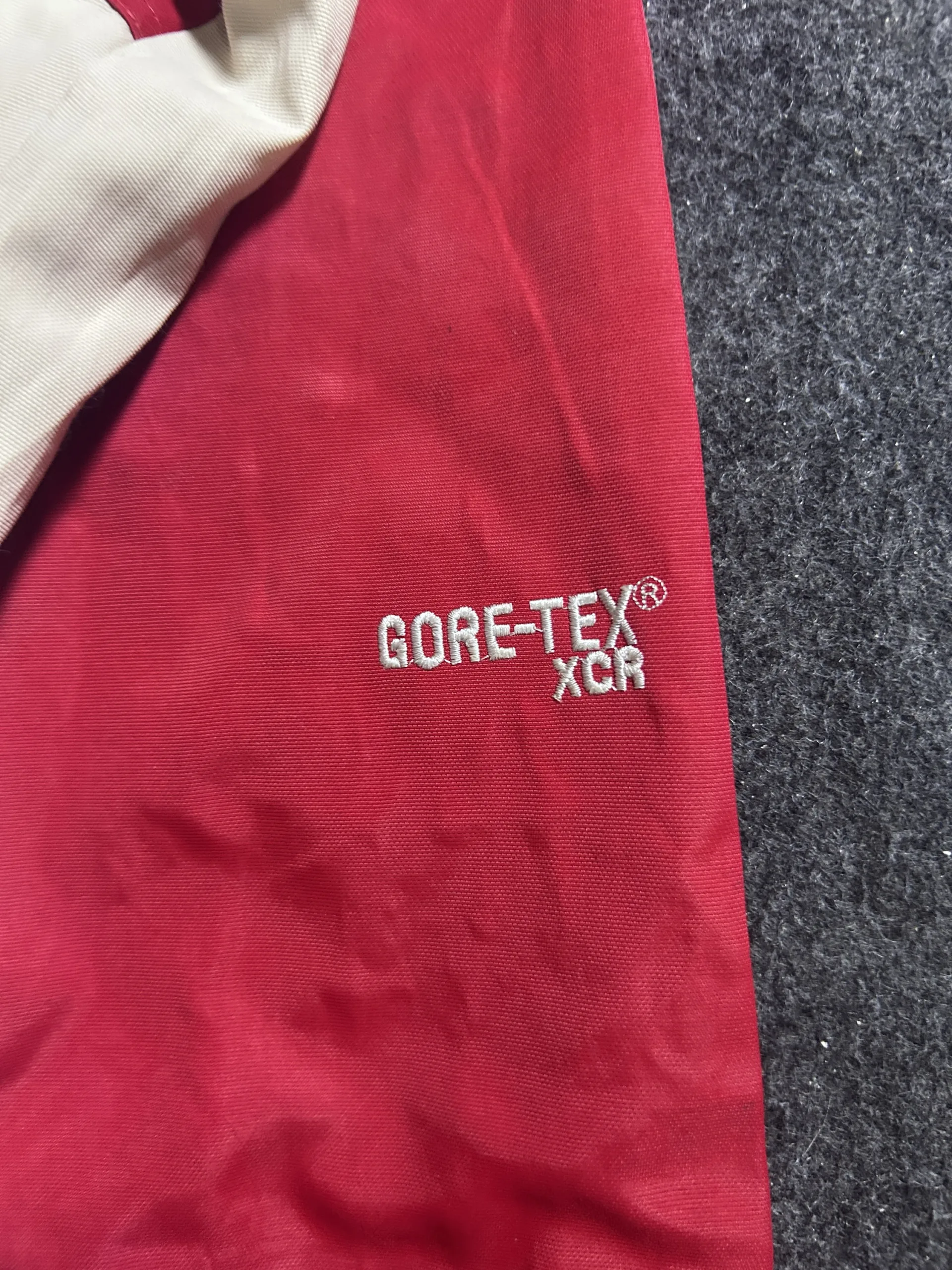 The North Face Summit Series Gore-Tex Xcr Vintage Jacket Red Technical Waterproof Shell | L 7 The North Face jackets