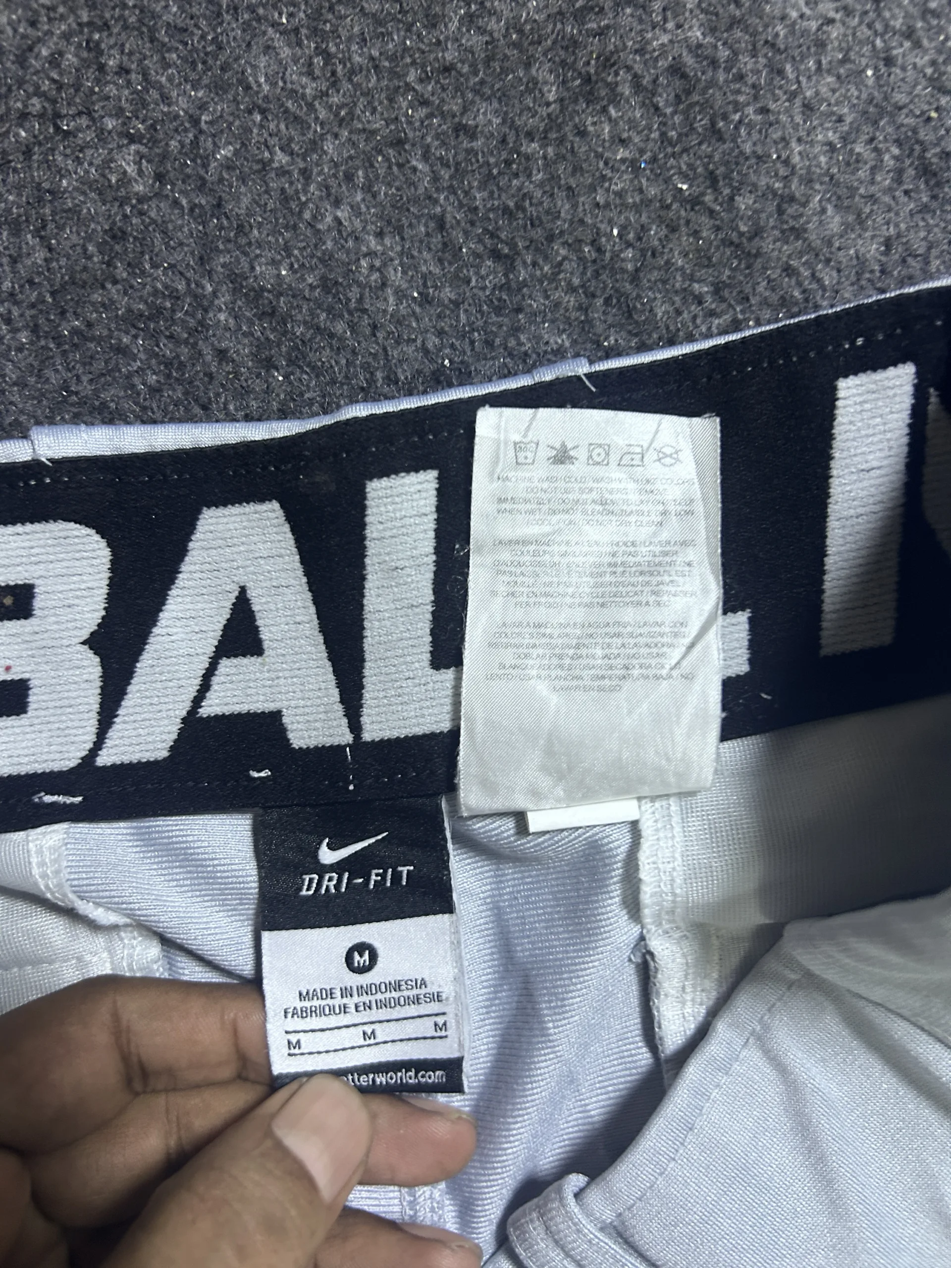 Nike Dri-Fit Team Baseball Shorts Grey | M 3 Nike shorts