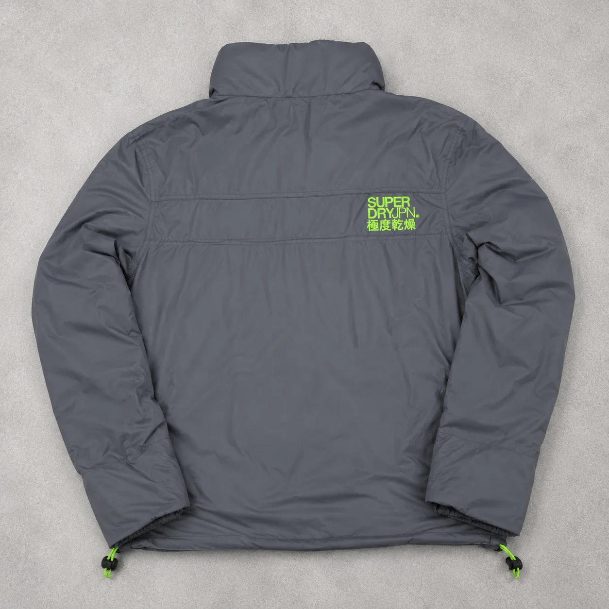 Superdry Professional Waterproof Winter Jacket Grey Green Size M 3 thrift jackets india